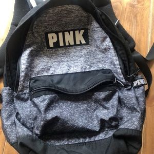 Pink backpack